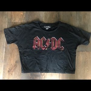 AC/DC Crop top